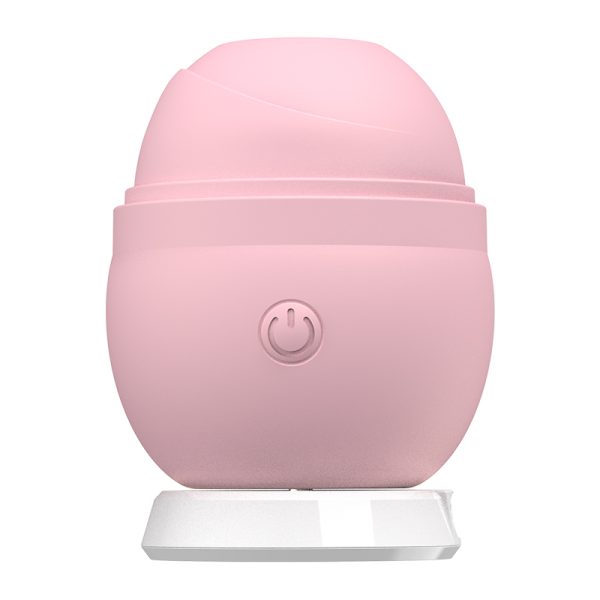 Vibrador Estimulador de Clitóris Pulsador Egg Rosa 5 Vibrações - Image 4