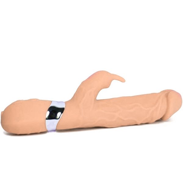 Estimulador de Ponto G e Clitóris Bege 7 Vibrações - USB - Image 5