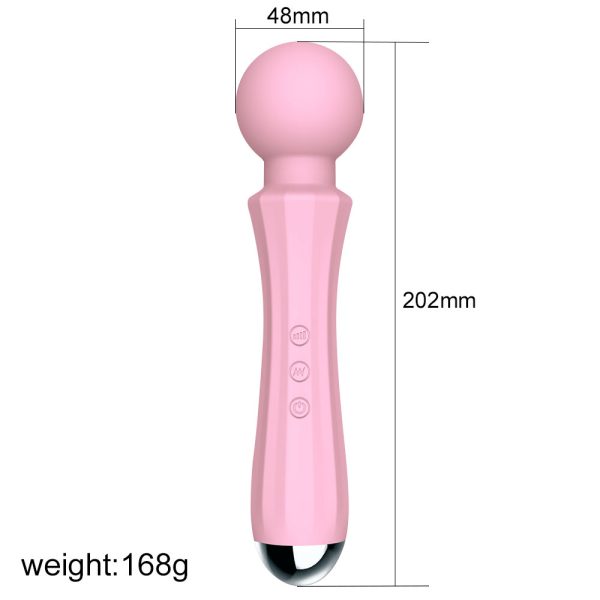 Vibrador Massageador Varinha Magica Estimulador de Clitóris 20 Vibrações - Image 2