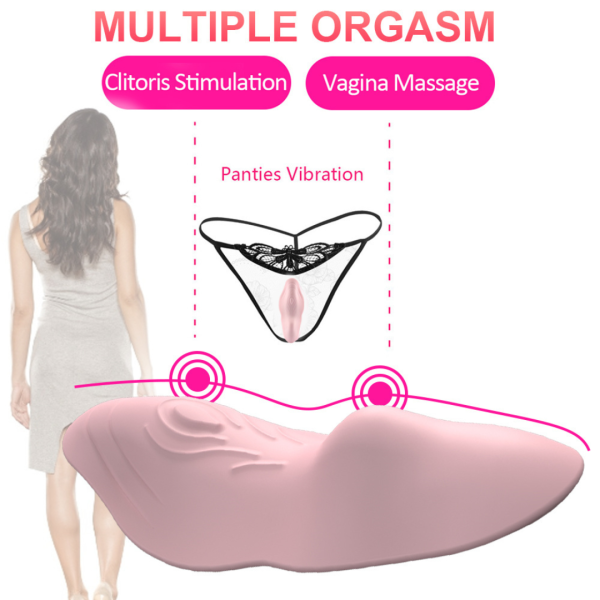 Vibrador de Calcinha Com Controle, 12 Vibrações Recarregável - Image 10
