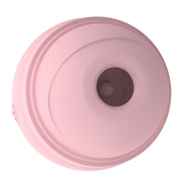 Vibrador Estimulador de Clitóris Pulsador Egg Rosa 5 Vibrações - Image 2