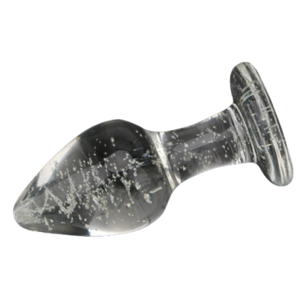 Plug Anal Neon Em Vidro Translucido Brilha No Escuro 9,5 x 3 Cm - Image 4
