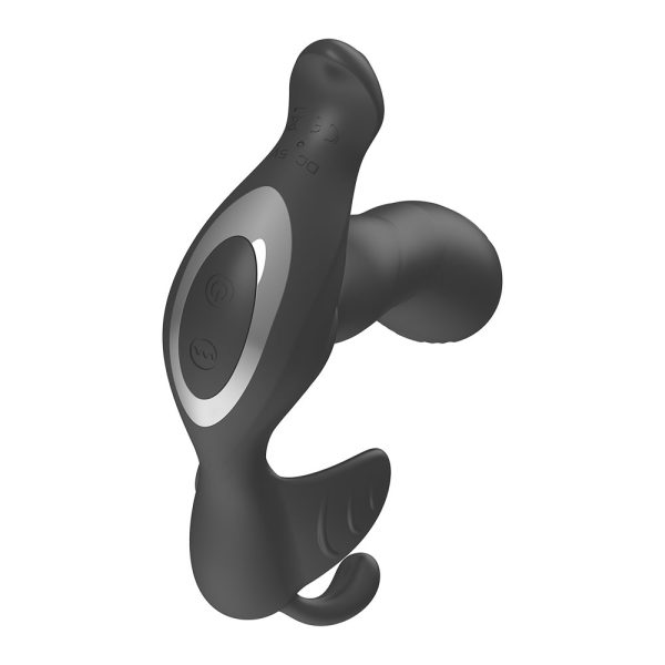 Vibrador Estimulador Silicone Multifuncional Com Controle Preto - Image 3