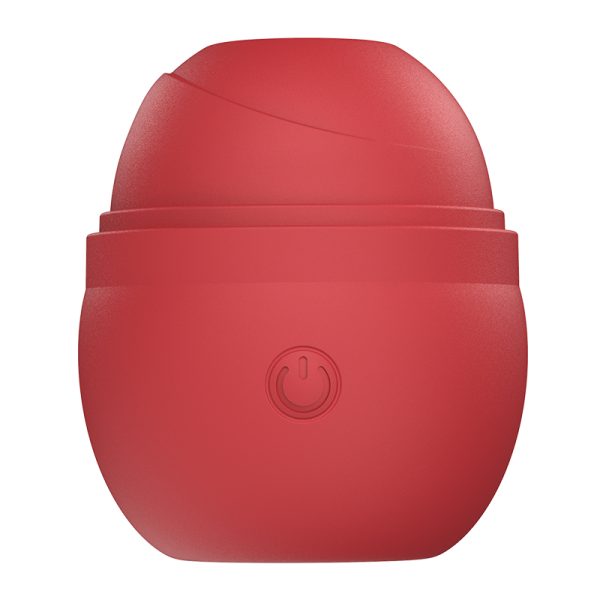 Vibrador Estimulador de Clitóris Pulsador Egg Vermelho 5 Vibrações - Image 4