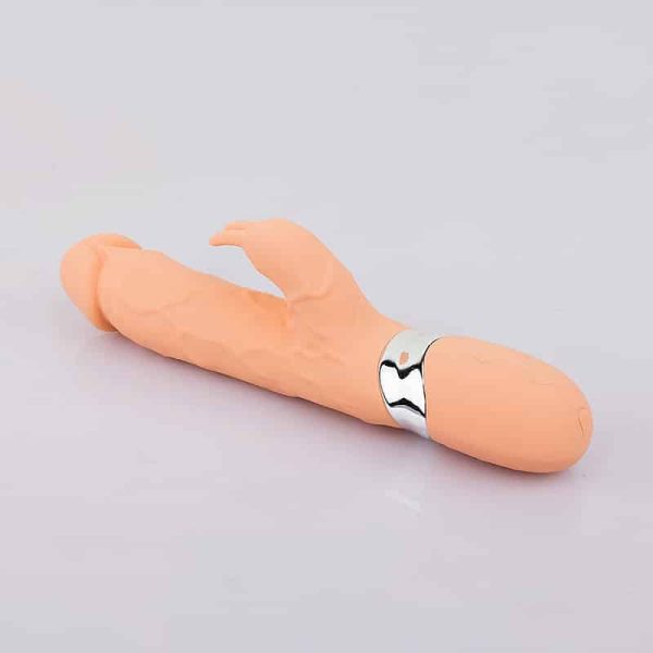 Estimulador de Ponto G e Clitóris Bege 7 Vibrações - USB - Image 3