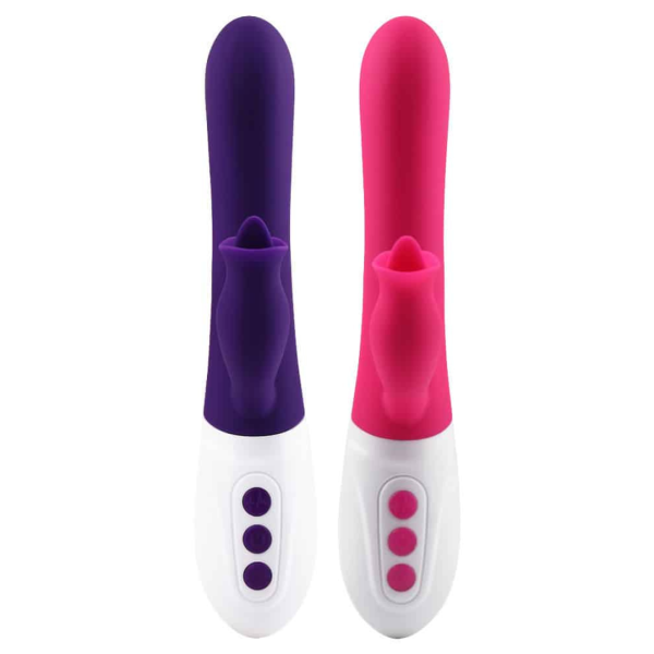 Vibrador Rotativo c/ Estimulador do Clitóris Vai e Vem - USB - Image 3