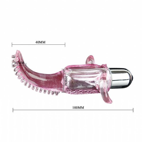 Vibrador Dedeira Estimuladora de Clitóris Bullet Interno - Image 2