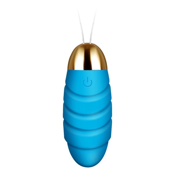 Vibrador Estimulador Egg Azul Portátil Aplicativo 9 Velocidades - Image 2