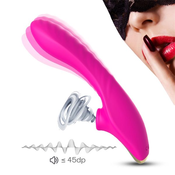 Vibrador DUDU Estimulador de Ponto G E Clitóris Com Sugador - Image 2