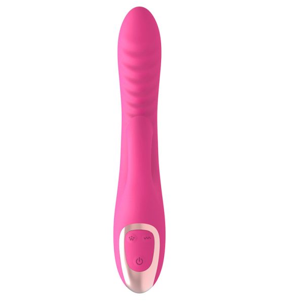 Vibrador Duplo Com Sugador Estimulador Ponto G e Clitóris 12 Vibrações - Image 6