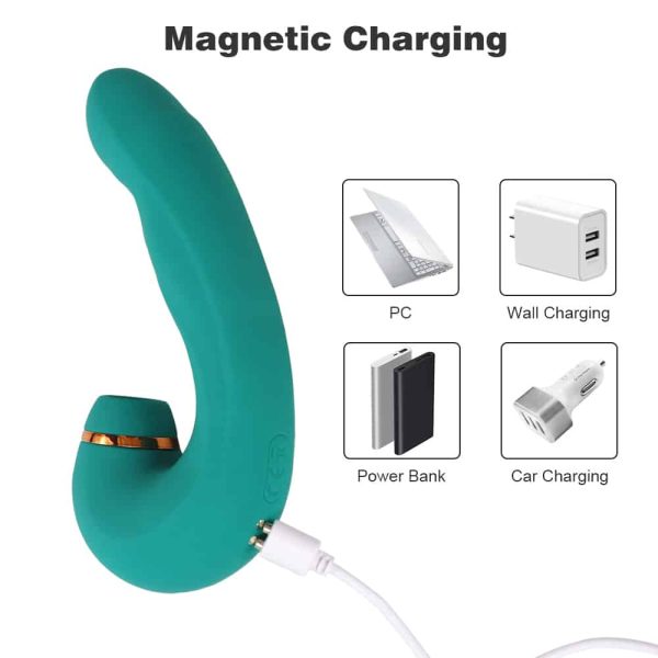Vibrador 3 IN 1 Massageador De Clitóris, Ponto G e Pulsação - Image 2
