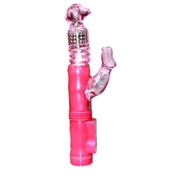 Vibrador Vai e Vem e Rotativo 12 Vibrações á Pilha - Image 3