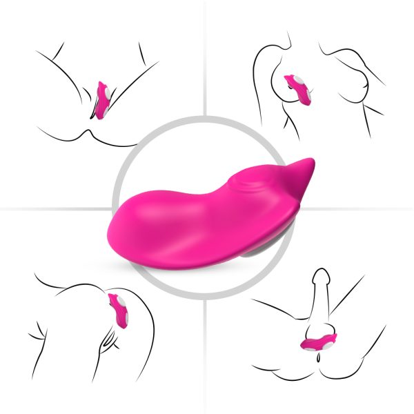 Vibrador de Calcinha com Controle e 9 Vibração Recarregável - Image 3
