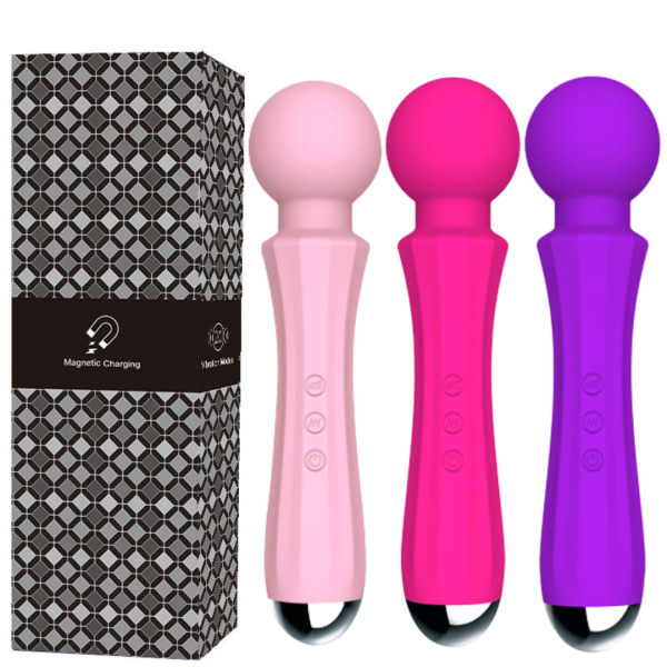 Vibrador Massageador Varinha Magica Estimulador de Clitóris 20 Vibrações