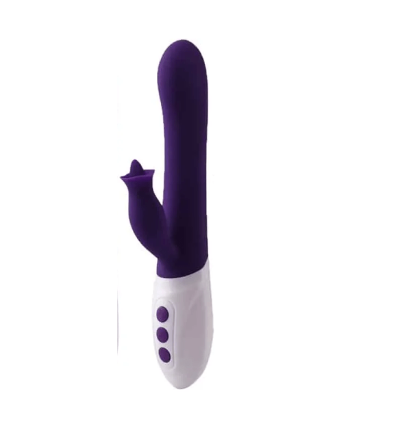 Vibrador Rotativo c/ Estimulador do Clitóris Vai e Vem - USB - Image 6