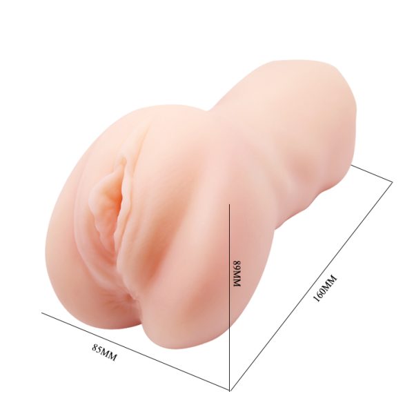 Masturbador Vagina Realista Com Vibrador Nadya Crazy Bull 16x8,5 Cm - Image 2