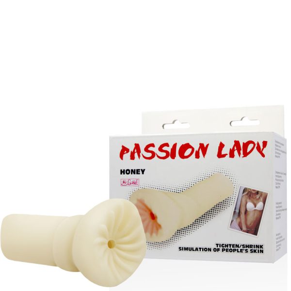 Masturbador Masculino Túnel de Penetração Texturizado HONEY