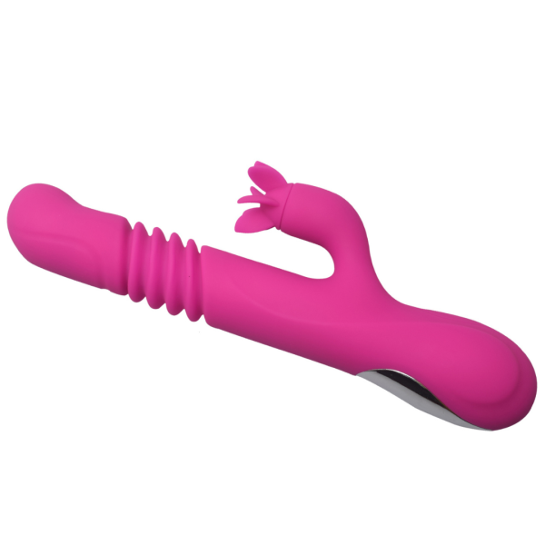 Vibrador Estimulador Vai e Vem Com Aquecimento e Estimulador de Clitóris - Image 8