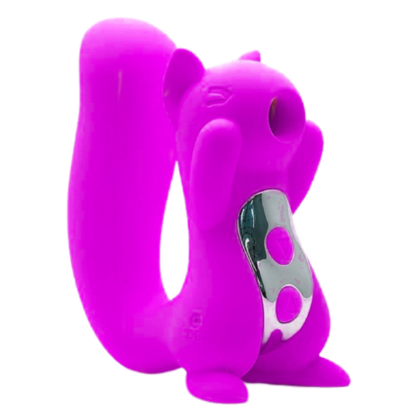 Vibrador De Ponto G e Sugador de Clitóris e Seios Esquilo 10 Vibrações - Image 7