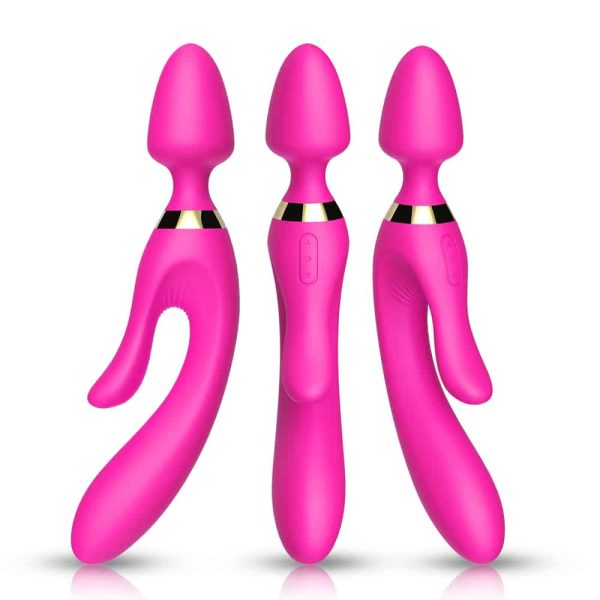 Vibrador Varinha Magica Duplo Recarregável com 9 Vibração - Image 2