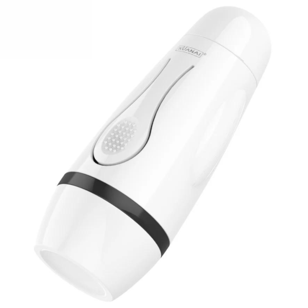 Masturbador Realistico Masculino Lanterna Vagina Xuanai Branco - Image 4