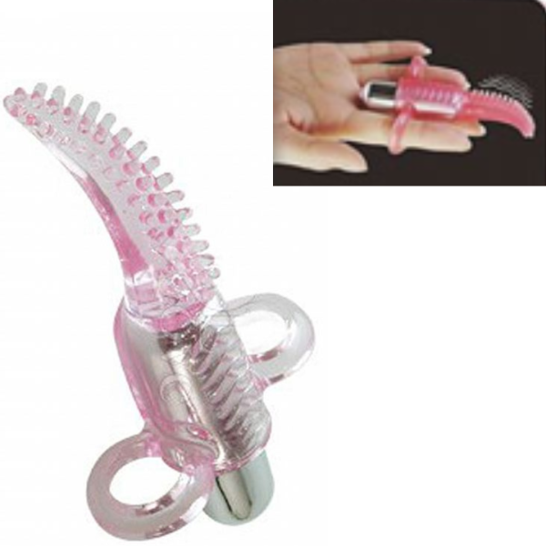 Vibrador Dedeira Estimuladora de Clitóris Bullet Interno