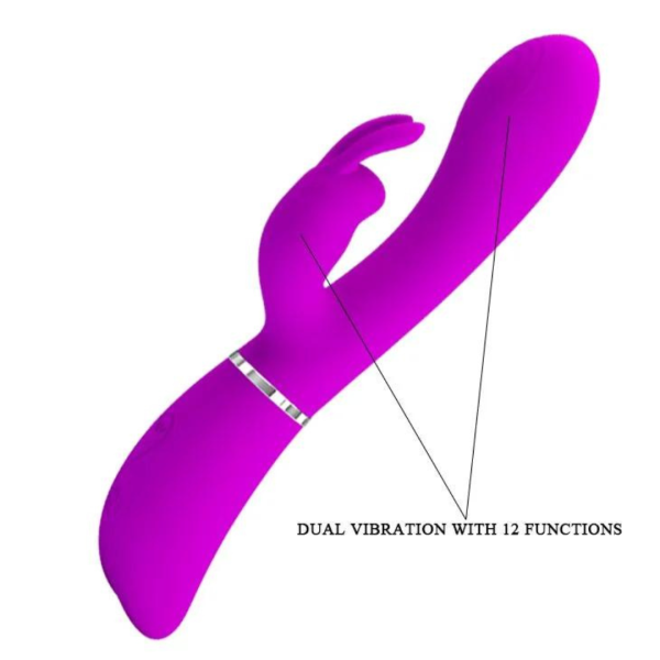 Kit Vibrador Estimulador Versátil Thrill Pretty Love 3 Cabeças - Image 5