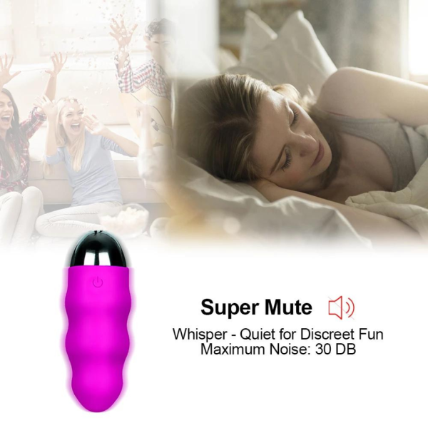 Vibrador Bullet Sem Fio com 12 Modo de Vibração Recarregável - Image 8