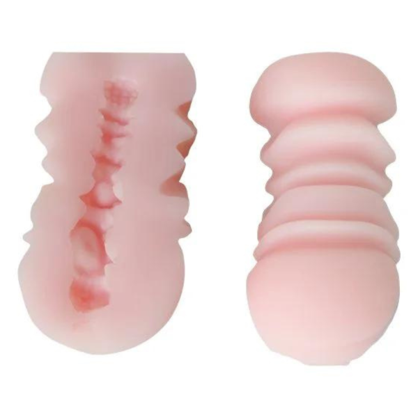 Masturbador Ondulado Masculino Formato Vagina em Cyberskin - Image 5