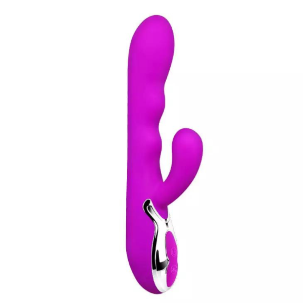 Vibrador com Dupla Estimulação 7 Vibrações Recarregável - Image 3