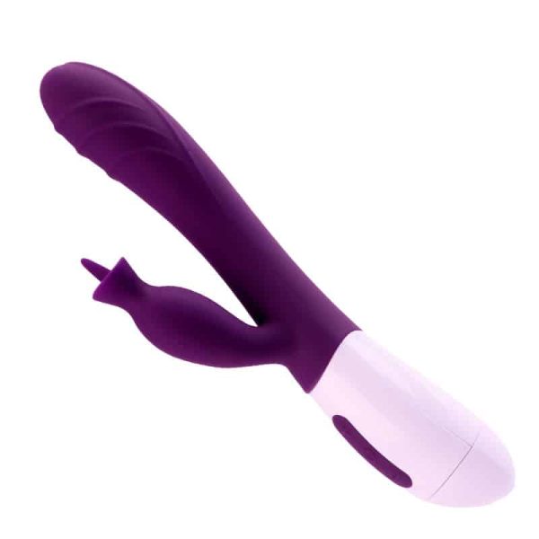 Vibrador com Estimulador do Clitóris 12 Vibrações á Pilha - Image 4