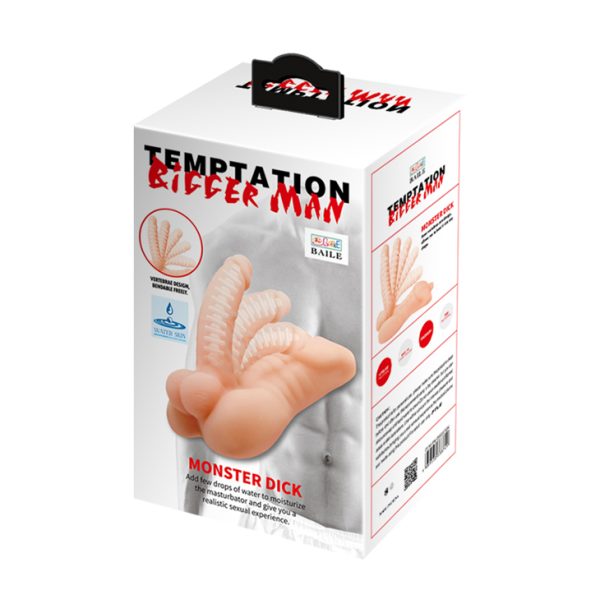 Dildo Realístico Meio Corpo Com Prótese Monster Dick Baile - Image 6