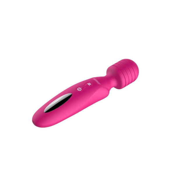 Varinha Magica Rosa Massageador Corporal Magic Wand 12 Vibrações - Image 4