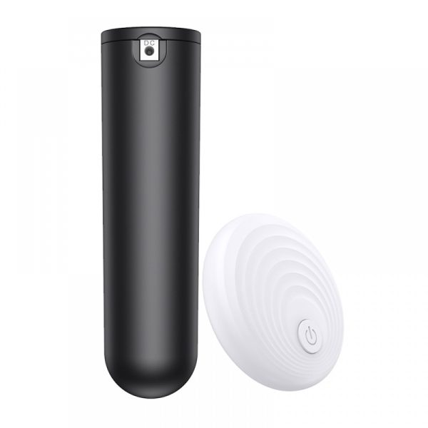 Vibrador Power Bullet Preto com Controle 10 Vibração - USB - Image 2