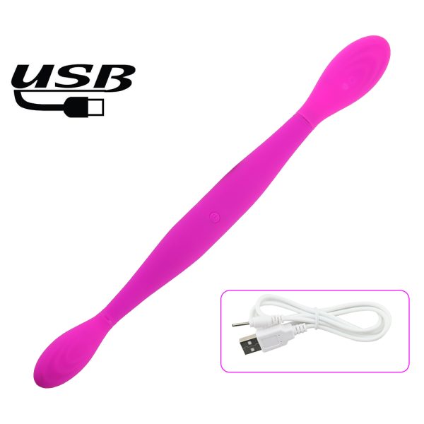 Vibrador Duplo com 10 Modos de Vibração Recarregável - Image 6