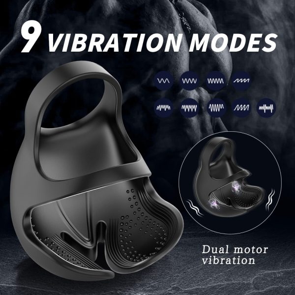Anel Peniano com Vibro Massageador de Testículos E Controle - Image 5