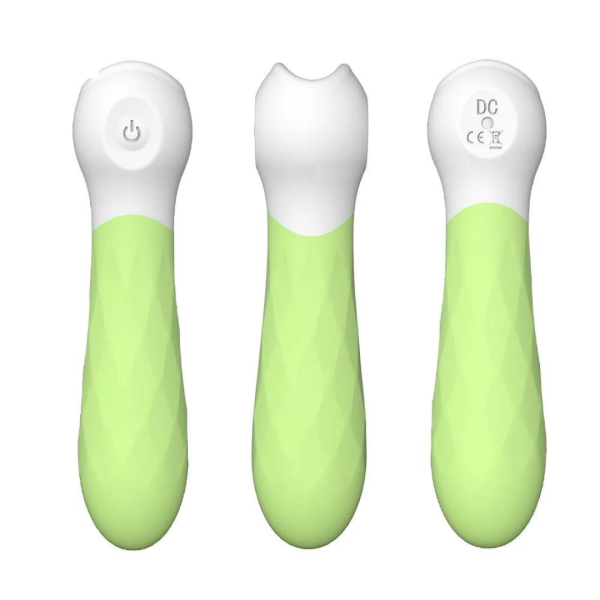 Vibrador Massageador De Clitóris Ponto G Verde 9 Vibrações - Image 2
