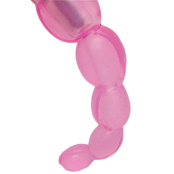 Vibrador Plug Anal Escalonado em Silicone com Bullet a Pilha - Image 2