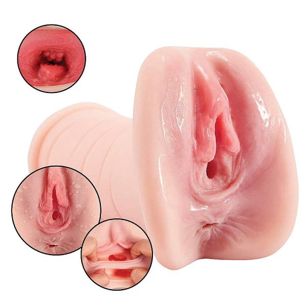 Masturbador Realistico Formato Vagina e Ânus - The Realistic - Image 4