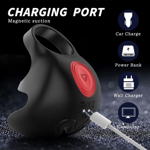 Anel Peniano com Vibro Massageador de Testículos E Controle - Image 2