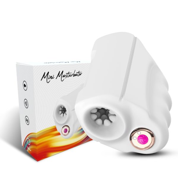 Mini Masturbador Masculino Recarregável 9 Modos de Vibração - Image 5