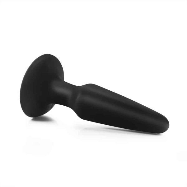 Plug Anal Preto com Ventosa de Silicone 13,5cm x 2,5cm - Image 4