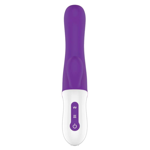 Vibrador Duplo Com Estimulador Ponto G e Clitóris 7 Velocidades - Image 2