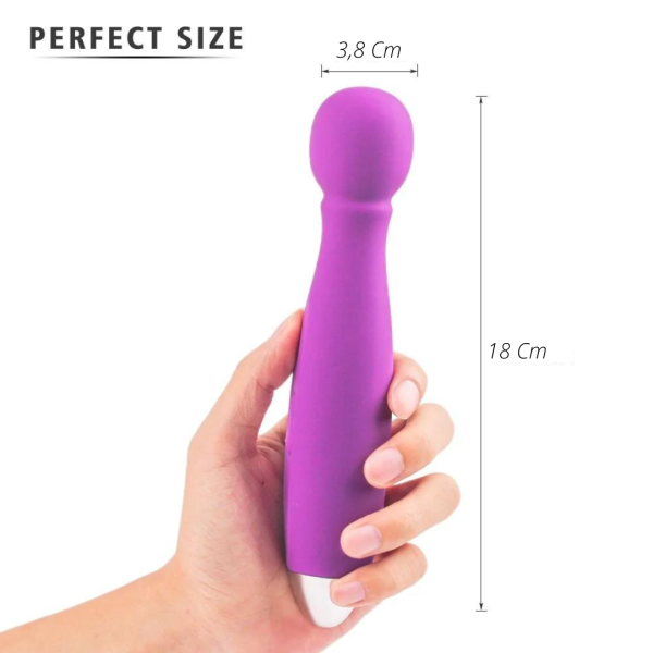 Vibrador Massageador Corporal Varinha Magica 9 Velocidades Bowling - Image 5