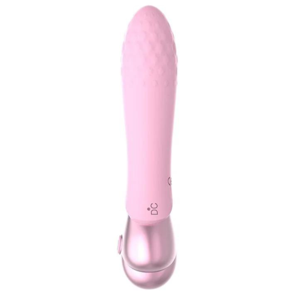 Vibrador Estimulador de Clitóris Recarregável Rosa Silicone ABS - Image 5