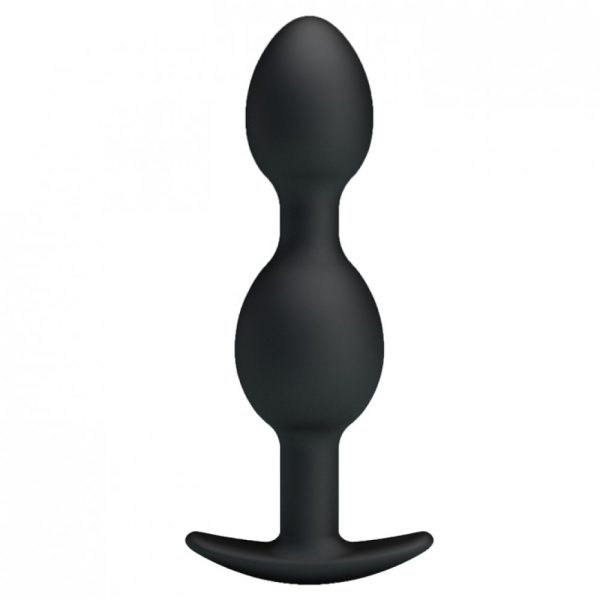 Plug Anal com Duas Esferas com Peso Interno - PRETTY LOVE - Image 4