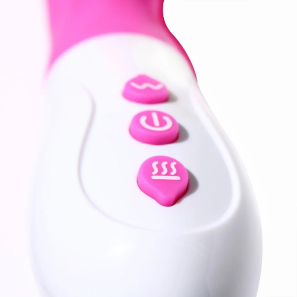Vibrador Com Aquecimento Estimulador Ponto G e Clitoris USB - Image 5