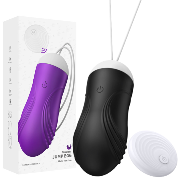Vibrador Bullet Preto 10 Modos de Vibração toque Aveludado