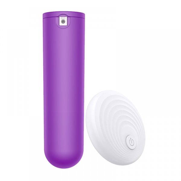 Vibrador Power Bullet Recarregável com Controle 10 Vibração - Image 2