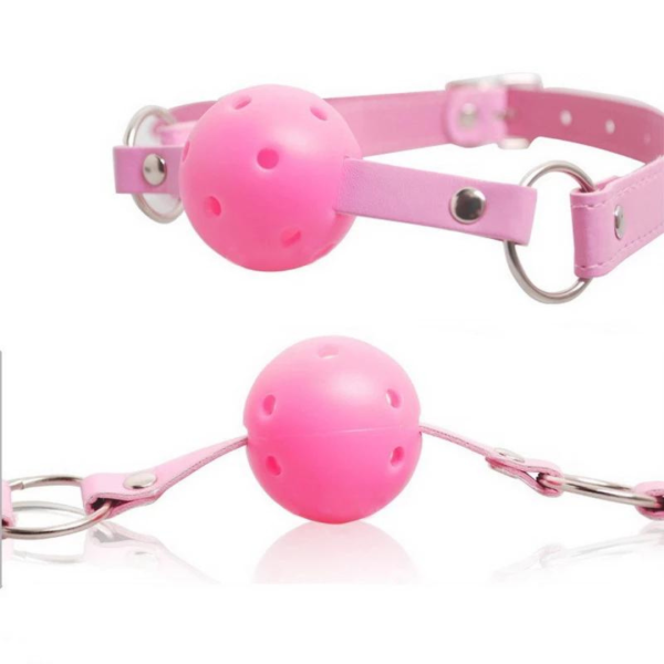 Kit Sadomasoquista Em Pelucia Rosa Com 7 Peças Diferentes - Image 2